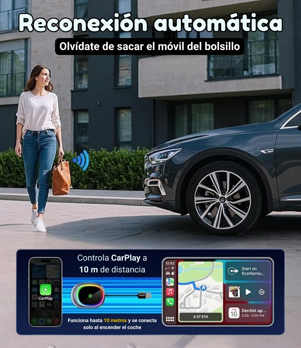 SwiftLink Pro USB-Adapter für Carplay und Android Auto