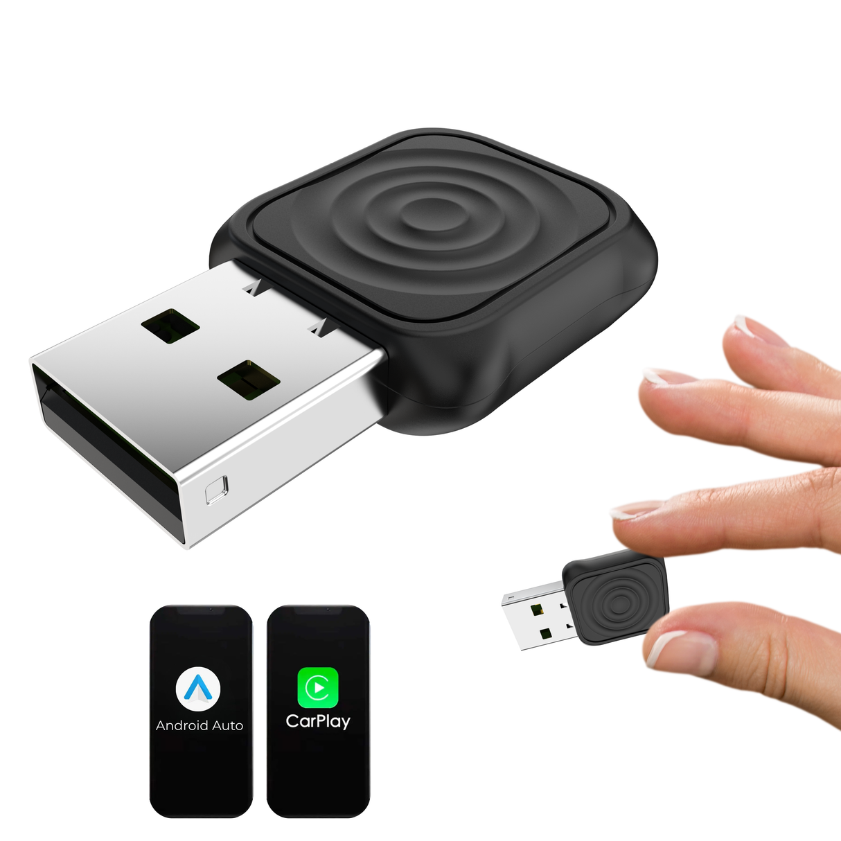 SwiftLink Mini Adaptador USB para Carplay y Android Auto