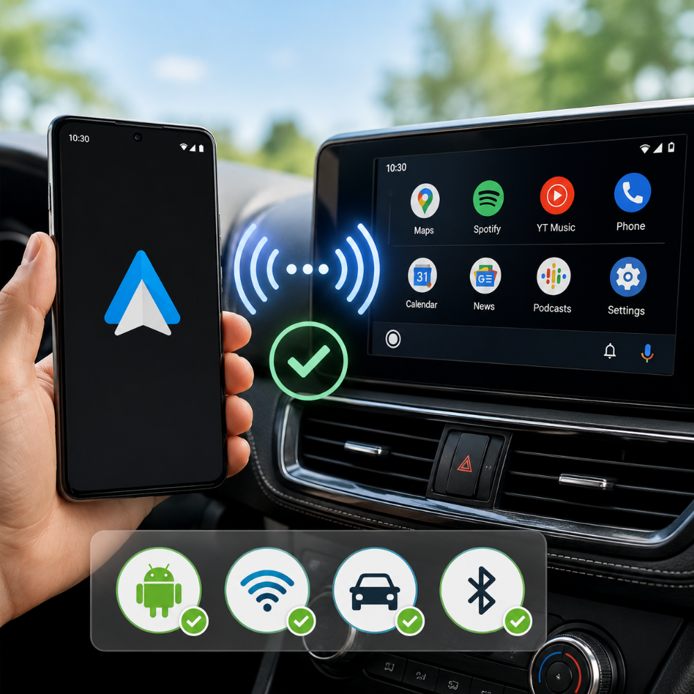 Cómo conectar Android Auto sin cable en cualquier coche compatible