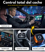 SwiftLink SE Max Adaptador USB para Carplay y Android Auto/Negro-Naranja