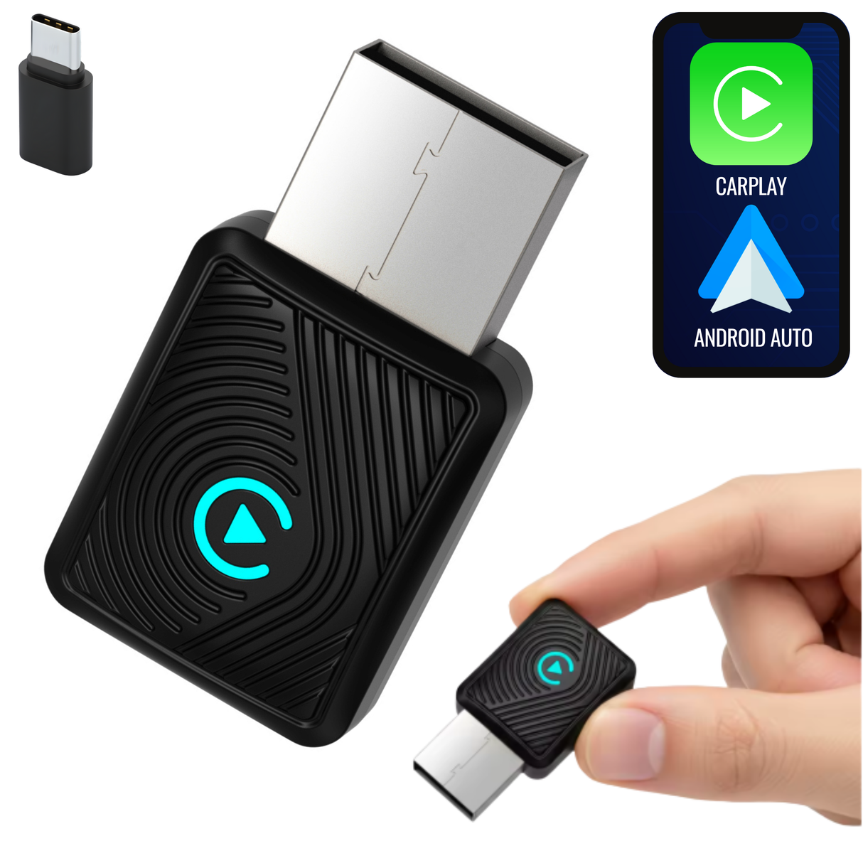 SwiftLink Lite Adaptador USB para Carplay y Android Auto