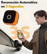 SwiftLink SE Max Adaptador USB para Carplay y Android Auto/Negro-Naranja