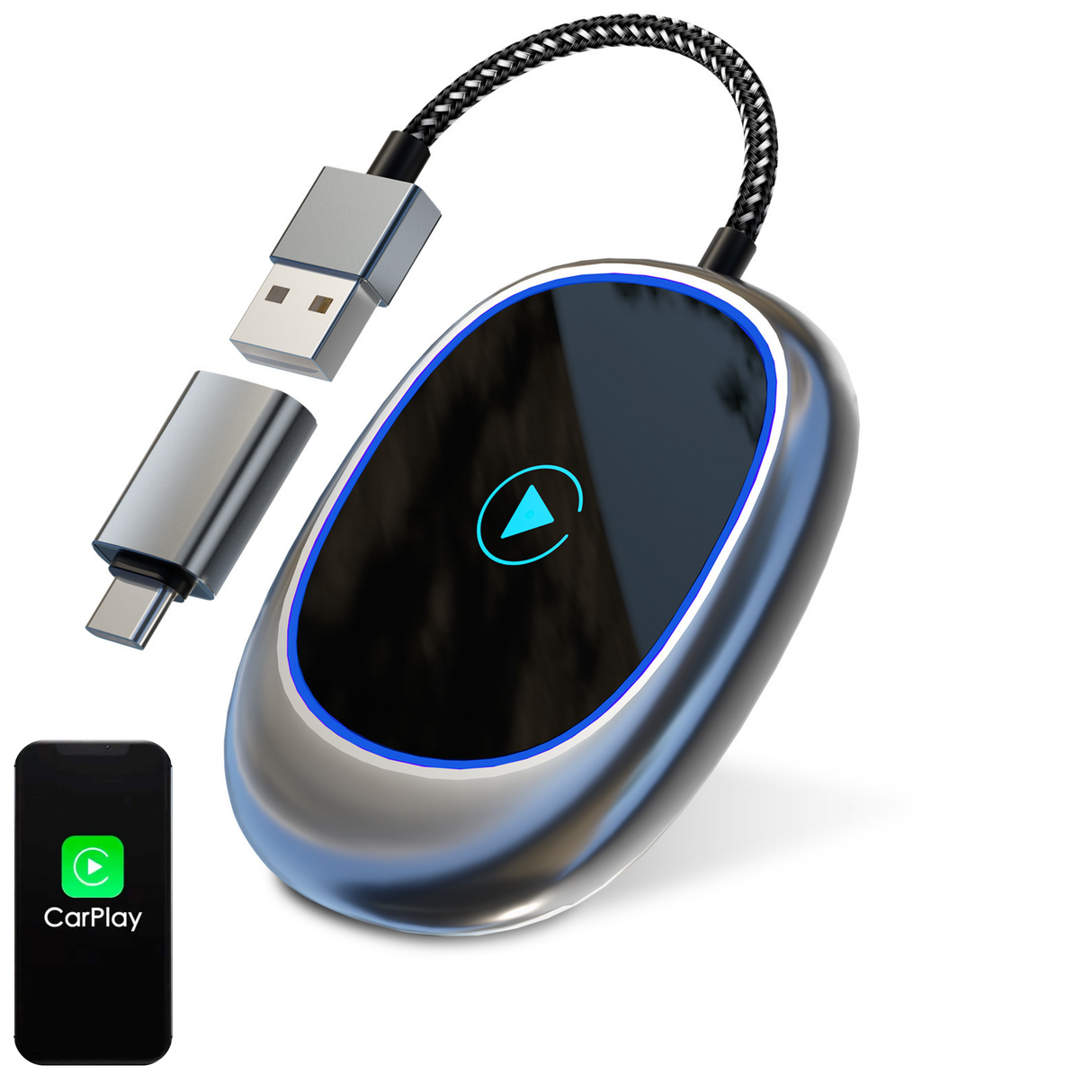 SwiftLink Pro Adaptador USB Para Carplay Y Android Auto