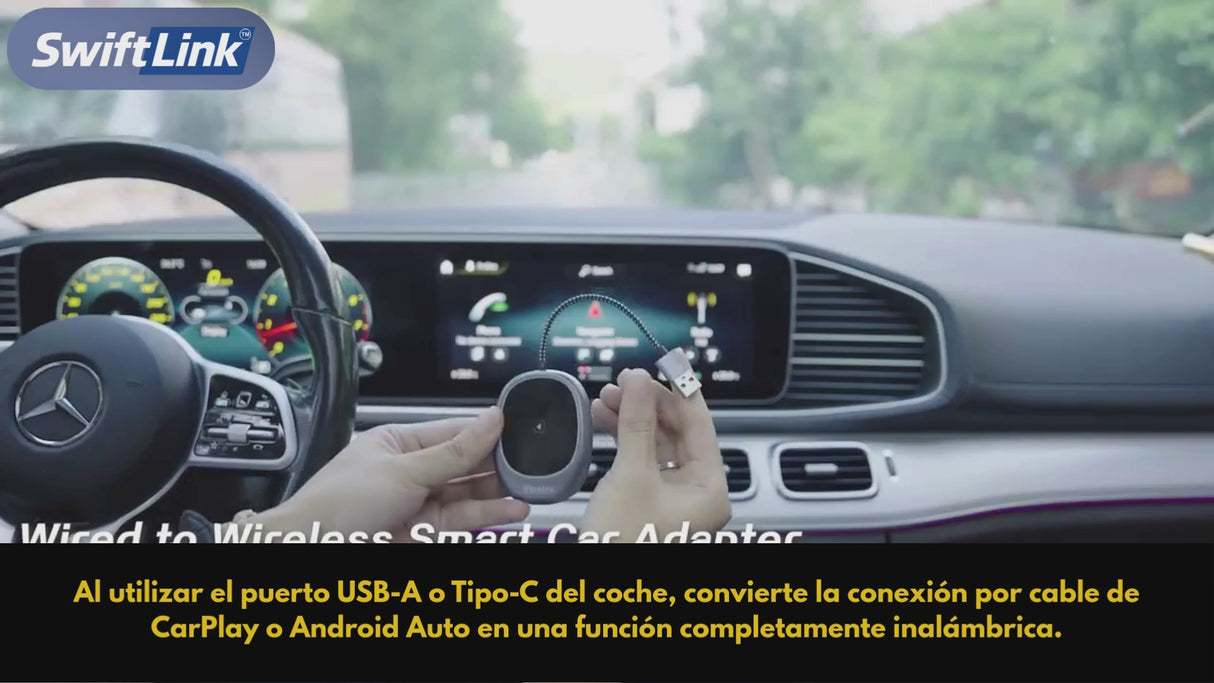 SwiftLink Pro Adaptador USB Para Carplay Y Android Auto